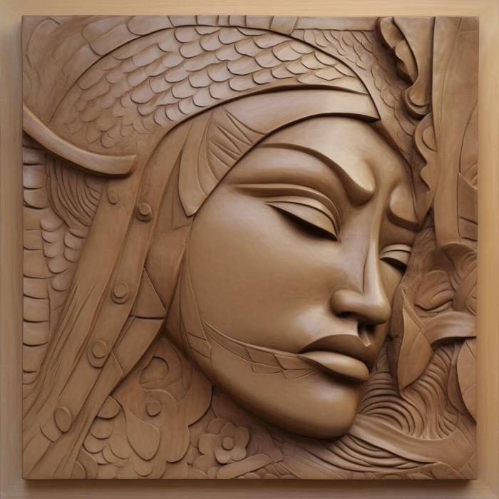 نموذج ثلاثي الأبعاد لآلة CNC 3D Art 